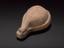 Votive bladder, terracotta, Etrusco-Roman, 200BC-200AD.