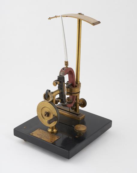 Professor Ewing's magnetic tester, c.1895