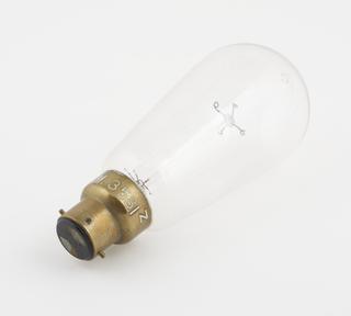 Historical series of incandescent electric lamps