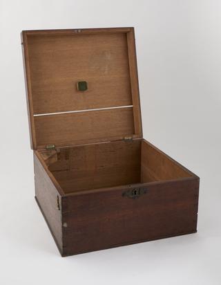Wooden case for orrery planetary model by W & S Jones