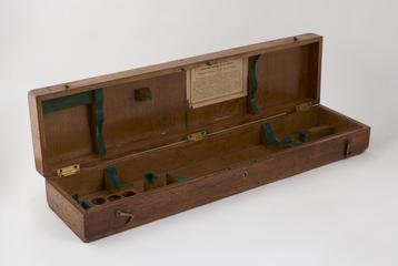 Case for Dialytic telescope of 60 mm aperture and 750 mm focal length by S.G. Plossel