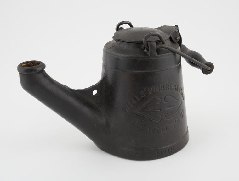 Well's Kettle Torch Lamp, 1910