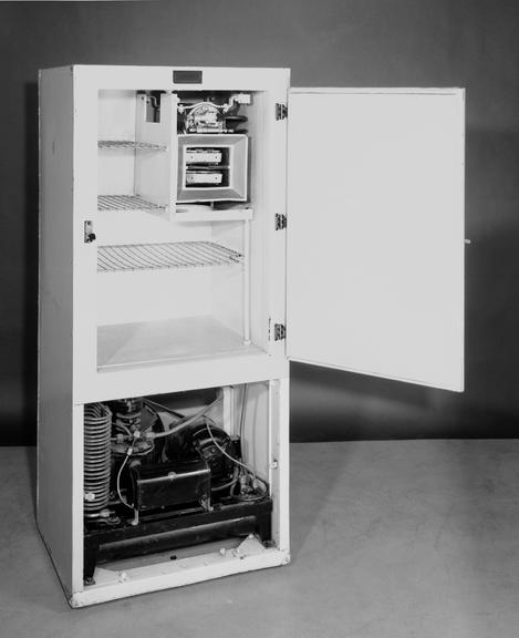 Frigidaire domestic refrigerator, 1927 model (in working order).