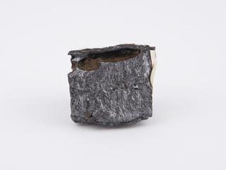 Thick strings of moss copper in cavities and surface of ore-furnace regulus