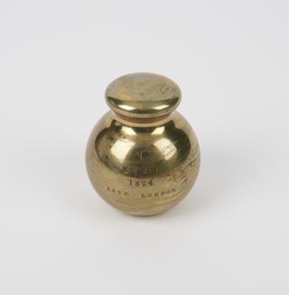 1 Seer Indian brass weight