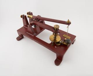 Rocking microtome, Cambridge, England, 1885