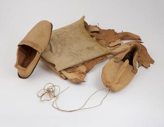 Two Shoes and Leather