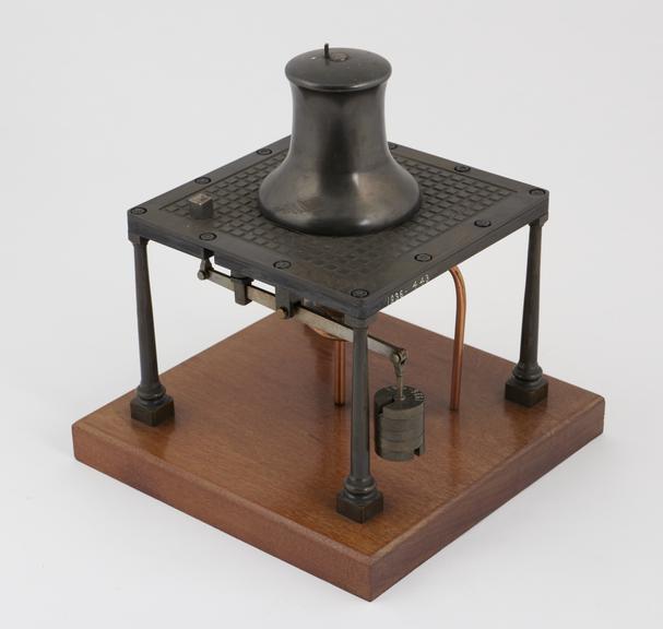 Working model, scale 1:8, of a Hydraulic Capstan