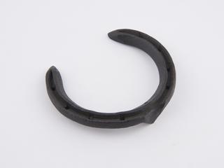 Horseshoe for pony from Portslade forge, Sussex, Britain, 1890-1930