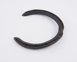 Horseshoe for pony from Portslade forge, Sussex, Britain, 1890-1930