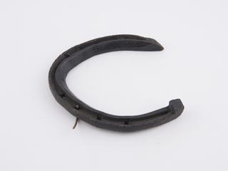 Horseshoe for pony from Portslade forge, Sussex, Britain, 1890-1930