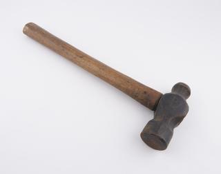 Blacksmith’s ballpein hammer from Portslade forge, Sussex, Britain, 1890-1930