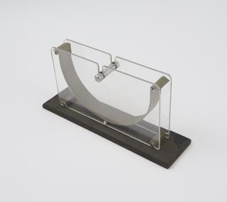 One of four Perspex Tape Reel Holders