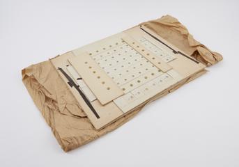 Documents/ paper charts for model of carrying mechanism