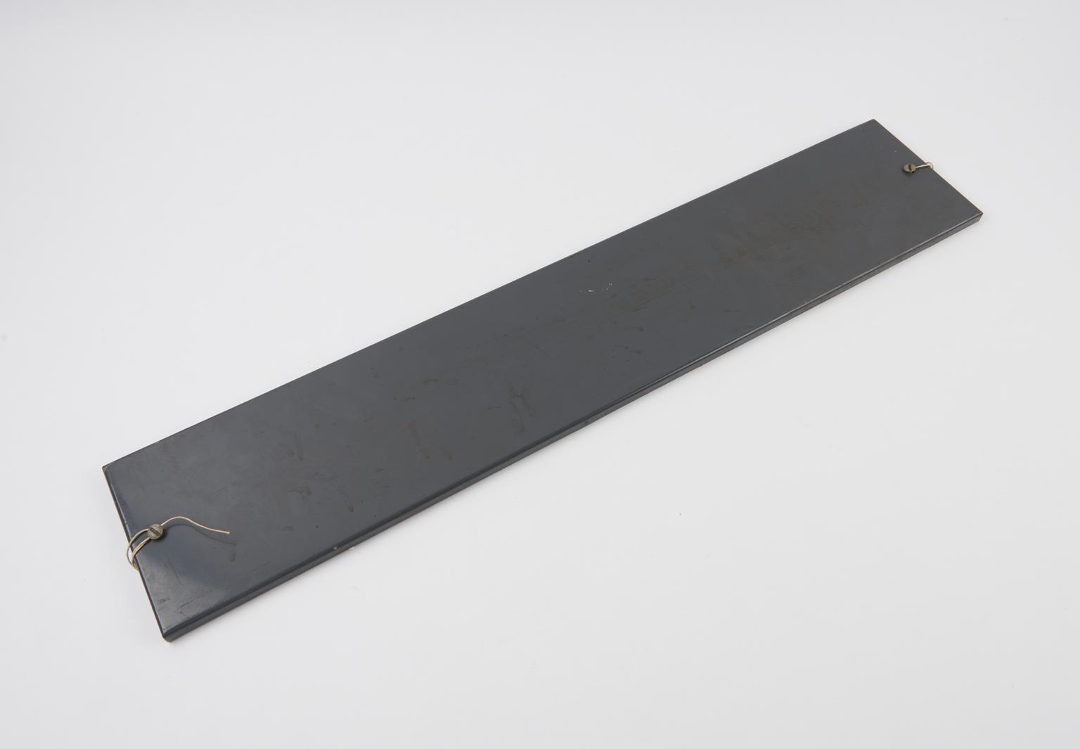 Piece of metal associated with the Elliot 503 Computer