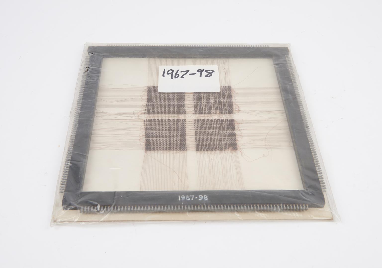 Core memory unit from I.B.M. | Science Museum Group Collection
