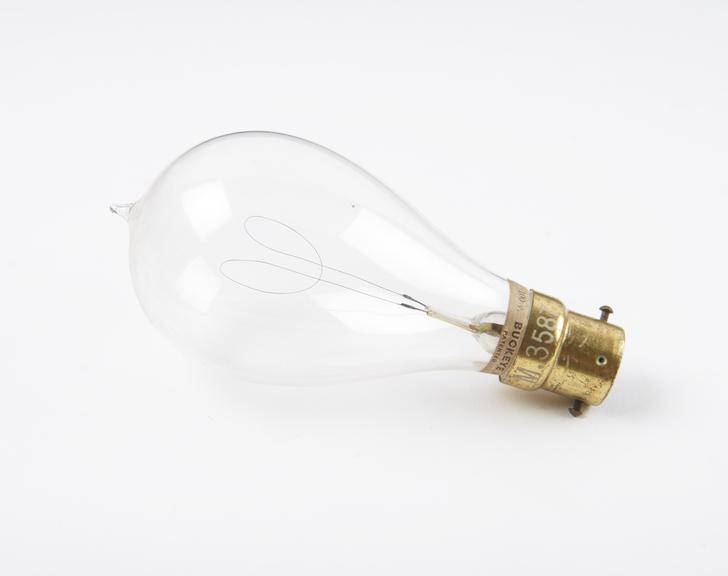 Historical incandescent electric lamps, viz