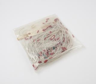 sample of co-acial wiring from IBM System 360/195 computer, 1971-1978