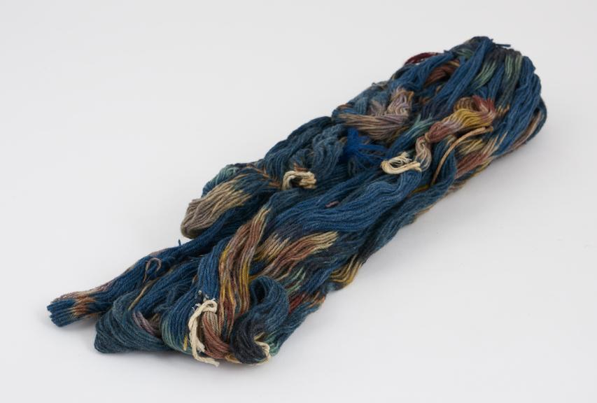 One hawk of dyed Scots tapestry wool.