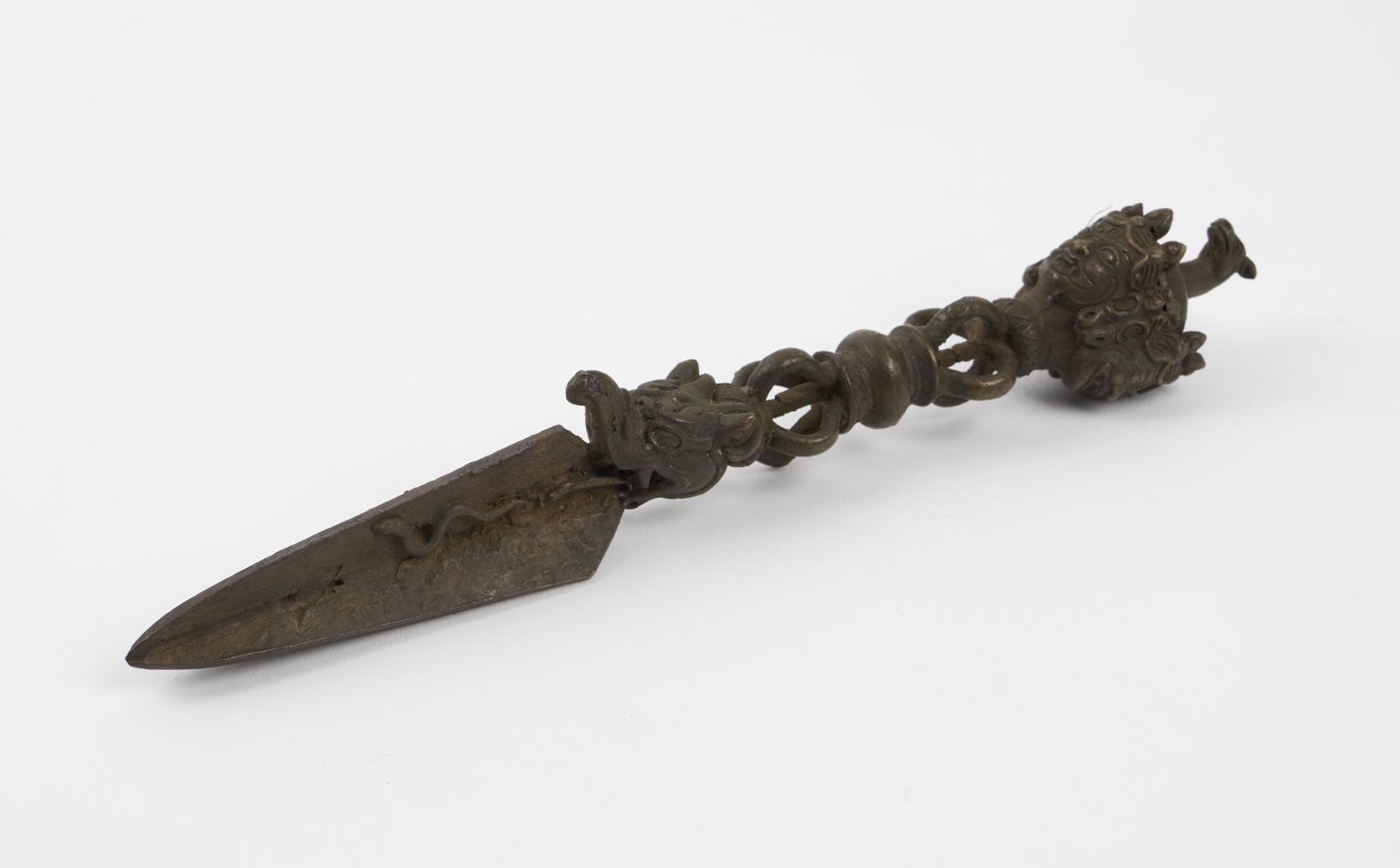 Buddhist ceremonial dagger, pur-ba | Science Museum Group Collection