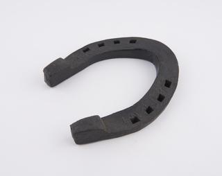 Horseshoe from Portslade forge, Sussex, Britain, 1890-1930