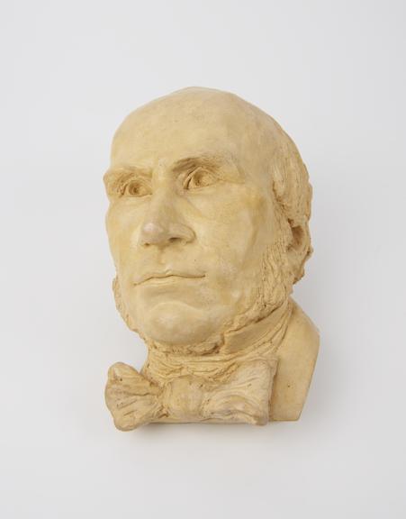 Plaster mask of John Snow, a pioneer of anaesthesia