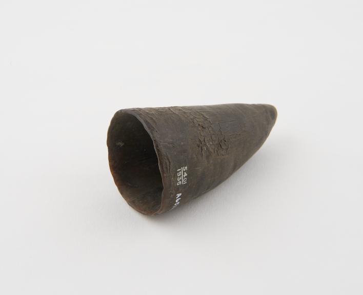 Cupping horn from Hausawa, Gold Coast, 1880-1920