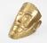 Gilt copy of gold burial mask of Agamemnon, Mycenaean original