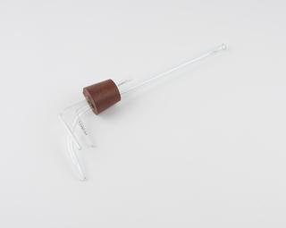Stopper with glass tubes