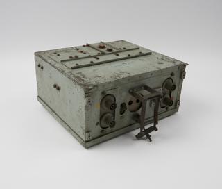 Control unit receiver aerial switching panel