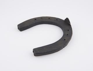 Horseshoe for cart horse from Portslade forge, Sussex, Britain, 1890-1930