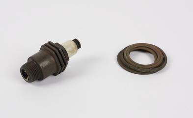 Spark plug, for the Harold Hume Piffard Aeroplane E.N.V. Aero-engine type D (40hp), V8 cylinder, 1910