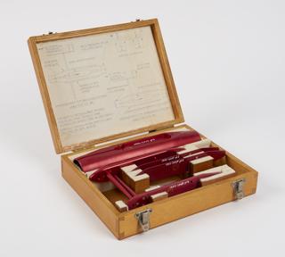 A boom mounting adaptor set for an aircraft wind vane