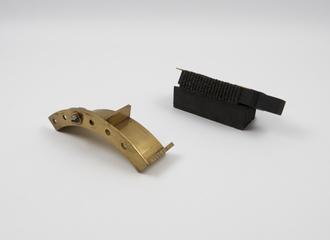 Composing stick and metal component for rotary printing machine