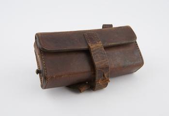 Leather case for the folding aluminium binoculars