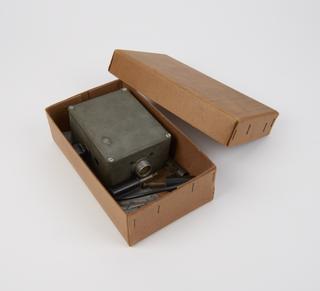 Part of automatic recording scanner for radio chromatograms, 1958