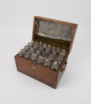 Michael Faraday's chemical chest, c1820.