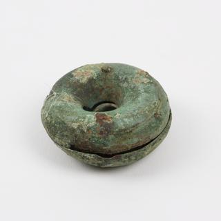 Ring pessary, bronze, Roman