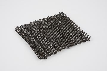 Rectangle of interlocking wire