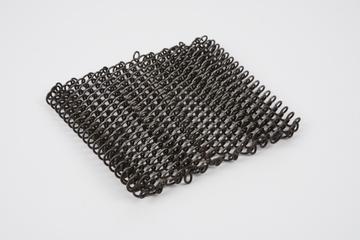 Rectangle of interlocking wire