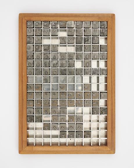 0.4 inch composition punches for New Clarendon (typeface series