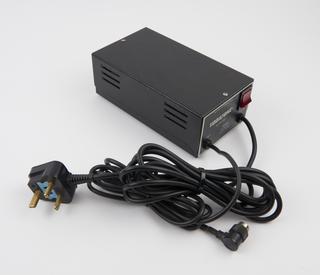 Mains adaptor for Vodafone transportable mobile phone, 1985