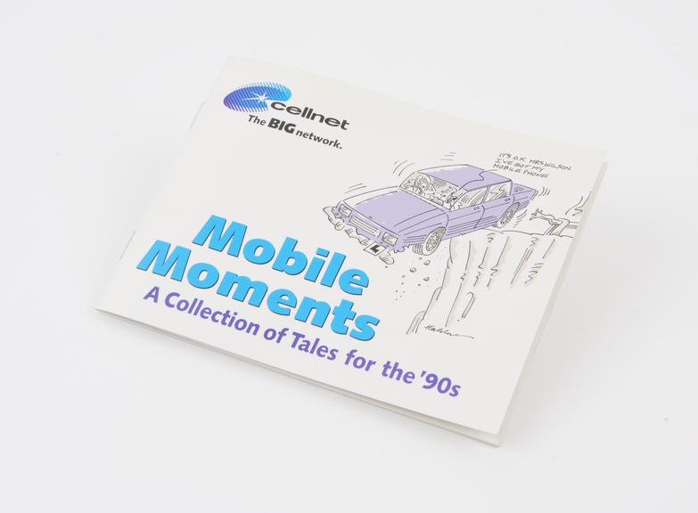 Cellnet booklet Mobile Moments : A Collection of Tales for the