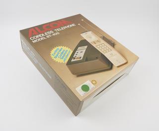 "Alcom" cordless telephone, 1984