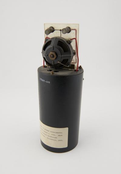 Part of a German experimental rocket Sonde