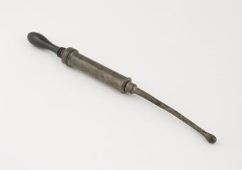 Pewter syringe