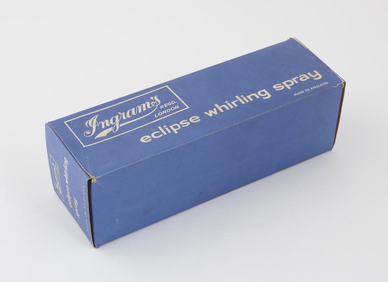 Vaginal syringe with rubber bulb, in original carton