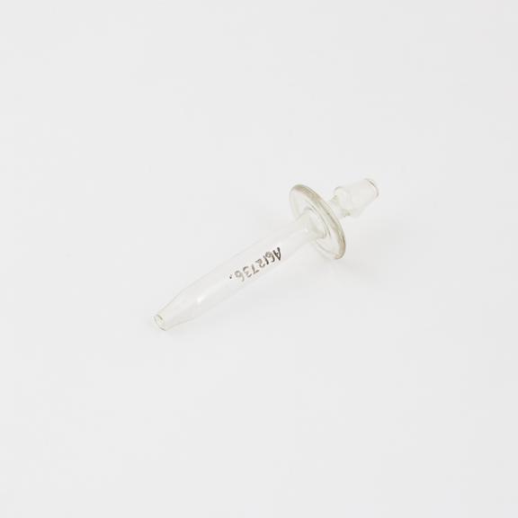 Rectal syringe, nozzle only, glass, early 20th century