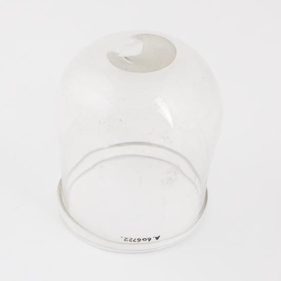 Cupping glass, blown, 18th or 19th century