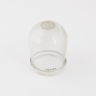 Cupping glass, blown, 18th or 19th century